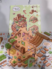 147. Cabanes Dans Les Arbres En Deux Parties - Géant Créations Sortilege