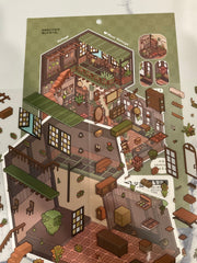 157. Chalet Vintage - Géant Créations Sortilege