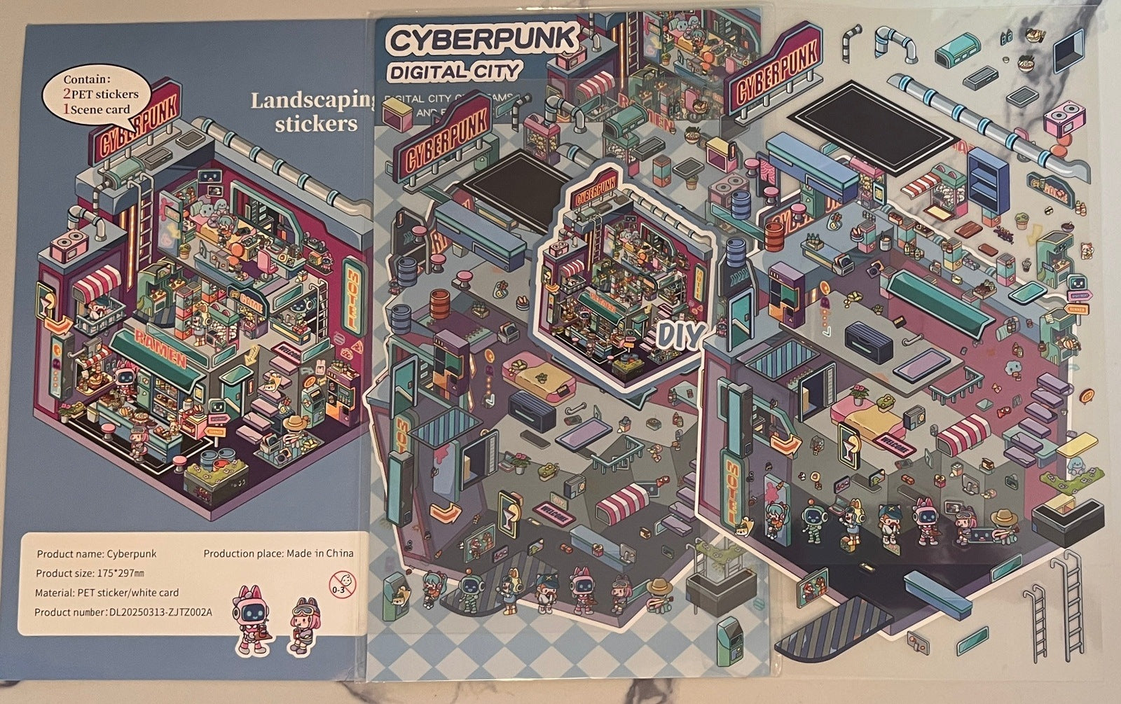 214. Resto Ramen Cyberpunk - Géant Créations Sortilege