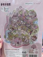 Scène Rêvélia - Géant - Vent De Sakura Au Printemps Créations Sortilege