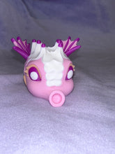 Puff Hippocampe - Moyen - Sakura Ensoleillée Créations Sortilege