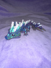 Bébé Dragon Bambou - Moyen - Rainbow Néon & Menthe Créations Sortilege
