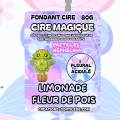 Cire Magique Étoile - Limonade Fleur De Pois - Précommande Créations Sortilege