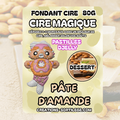 Cire Magique Étoile - Pâte D’amande - Précommande Créations Sortilege