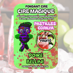 Cire Magique - Micro Collection Rouge Fruité Créations Sortilege