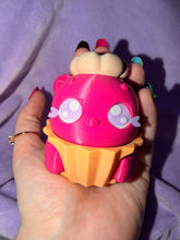 Clickers Ourson Cupcake - Grand - Magenta Créations Sortilege