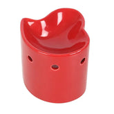 Cœur Rouge - Brûleur Pour Cire Magique Céramique Créations Sortilege