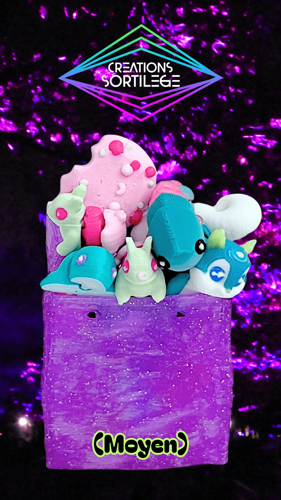 Crée Ton Sac Au Choix - Version Mini & Petit 3D Créations Sortilege