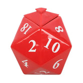 D20 Rouge - Brûleur Pour Cire Magique Céramique Créations Sortilege