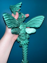 Dragon Mythe De La Mort - XL - Jade Metalic Créations Sortilege