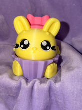 Clickers Lapin Boucle - Déguiser En Cupcake - Grand - Jaune Pastel Créations Sortilege