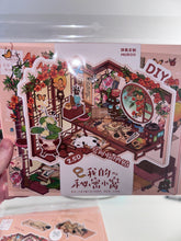 343. Scène Rêvélia - XL - Bureau Rouge Parchemin Créations Sortilege