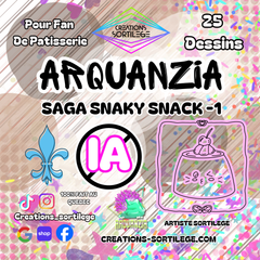 Saga Snacky Snack – 1 - Révolution Dessert Décadent Créations Sortilege