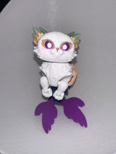 Chat Sirène - Grand - Raibow Soleil Créations Sortilege