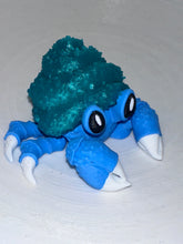 Puff Crabe Hermit - Moyen - Glitter Des Îles Créations Sortilege