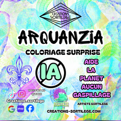 Coloriage Surprise - Anti-Gaspillage Créations Sortilege