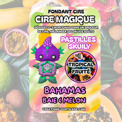 Cire Magique - Bahamas Baie & Melon Créations Sortilege