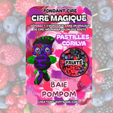 Cire Magique - Micro Collection Rouge Fruité Créations Sortilege