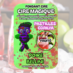 Cire Magique - Micro Collection Rouge Fruité Créations Sortilege