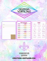 Cahier De Notes / Agenda Personnalisé - Précommande