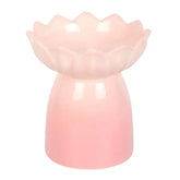 Nénuphar Rose - Brûleur Pour Cire Magique Céramique Créations Sortilege