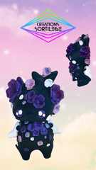 Pixie Sakura - Noir Sunset & Rose Glitter Créations Sortilege