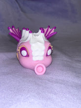 Puff Hippocampe - Moyen - Sakura Ensoleillée Créations Sortilege