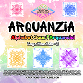 Saga Mandala - 2 - Alphabet Sous l’Arquanciel - Précommande Créations Sortilege