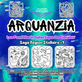 Saga Région Stellaire – 1 -Les Fonds Marins Galactiques de Cionalus - Précommande Créations Sortilege