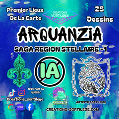 Saga Région Stellaire – 1 -Les Fonds Marins Galactiques de Cionalus - Précommande Créations Sortilege