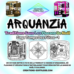 Saga Temps Des Fêtes - 1 - Traditions Sous Les Flocons De Noël - Précommande Créations Sortilege