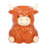 Vache Highlands - Brûleur Pour Cire Magique Céramique Créations Sortilege
