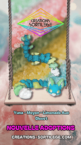 Yuna - Moyen - Limonade Bleu Créations Sortilege