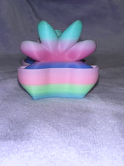 Clickers Pieuvre - moyen - Aurore Boréale - Imp Créations Sortilege