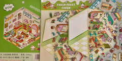 205. Marché Fruits Frais - XL Créations Sortilege