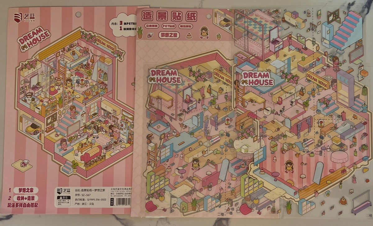 213. Dream House Pastel - Géant Créations Sortilege