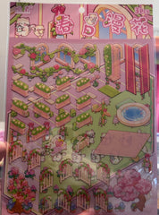 233. Scène Rêvélia - Géant - Floraison Des Sakura Au Printemps Créations Sortilege