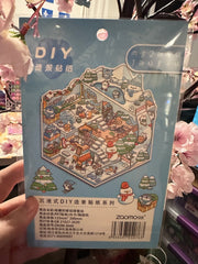 240. Scène Rêvélia - Standard - La Vallée De La Neige Enflammée Créations Sortilege