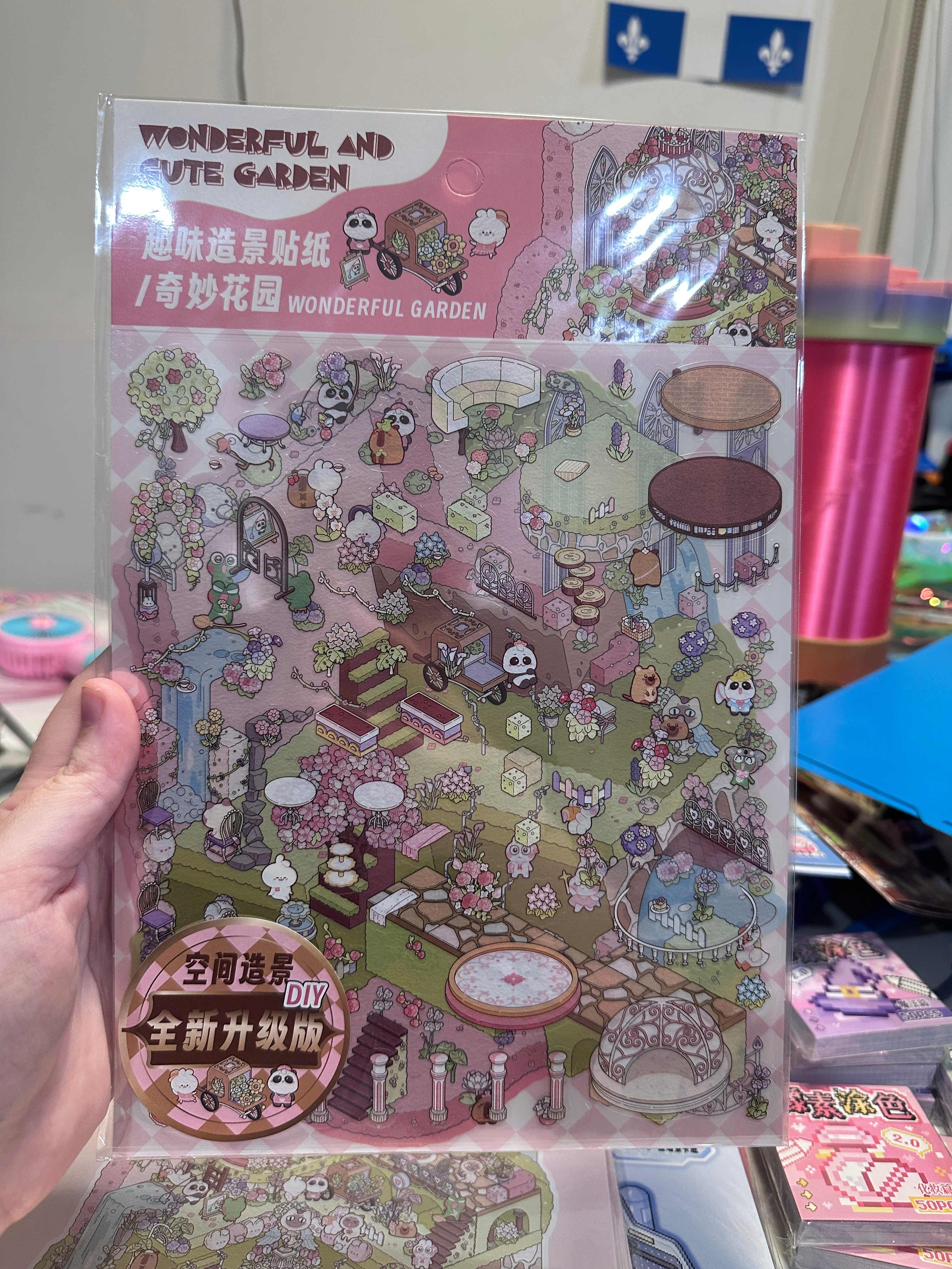 Scène Rêvélia - Géant - Vent De Sakura Au Printemps Créations Sortilege