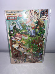 318. Scène Rêvélia - XL- Avec Porte - Maison Sous Le Gazon & Les Crystals Créations Sortilege