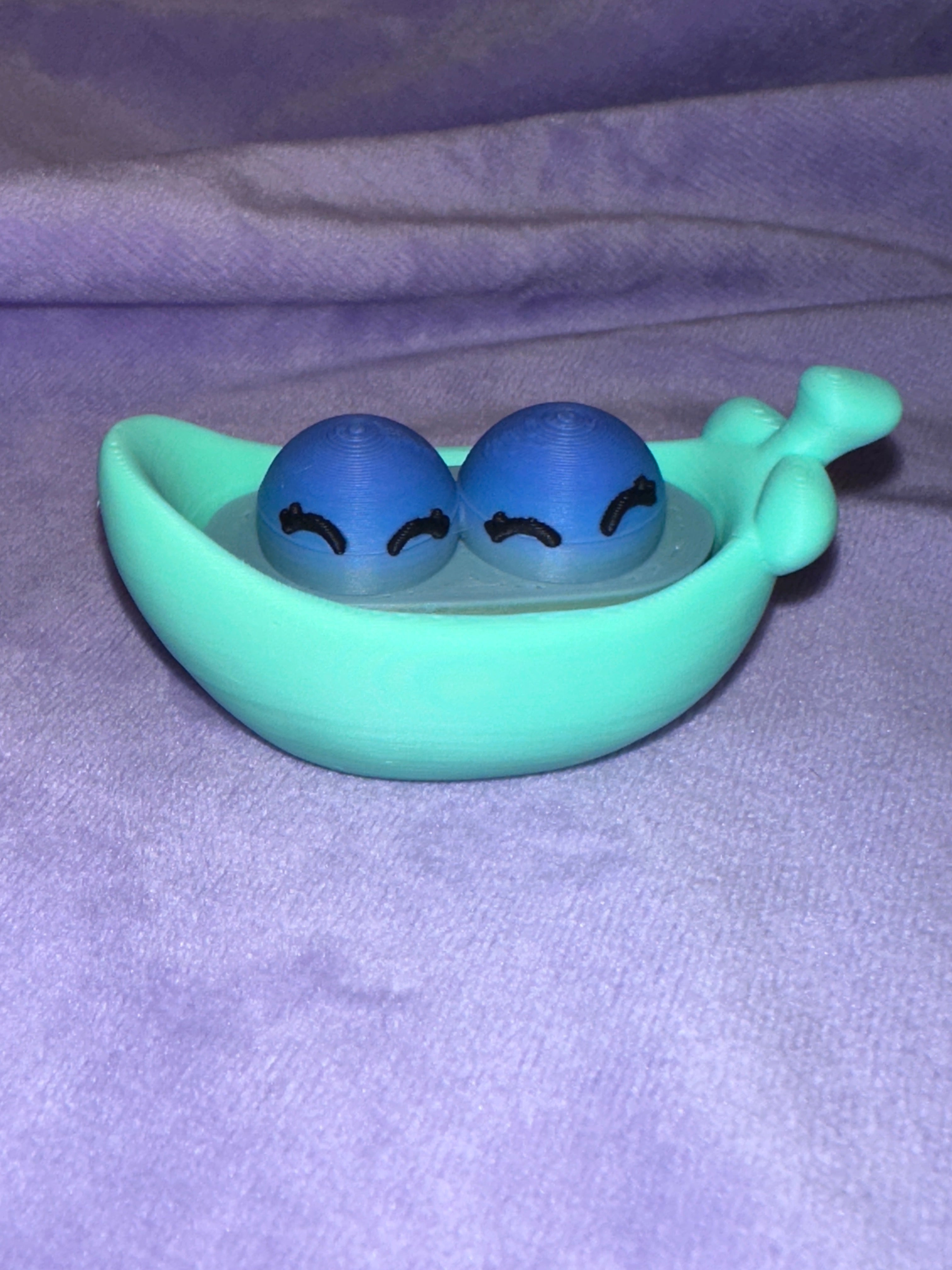 Clickers Amis Petit Pois - Bleu & Menthe - Imp Créations Sortilege