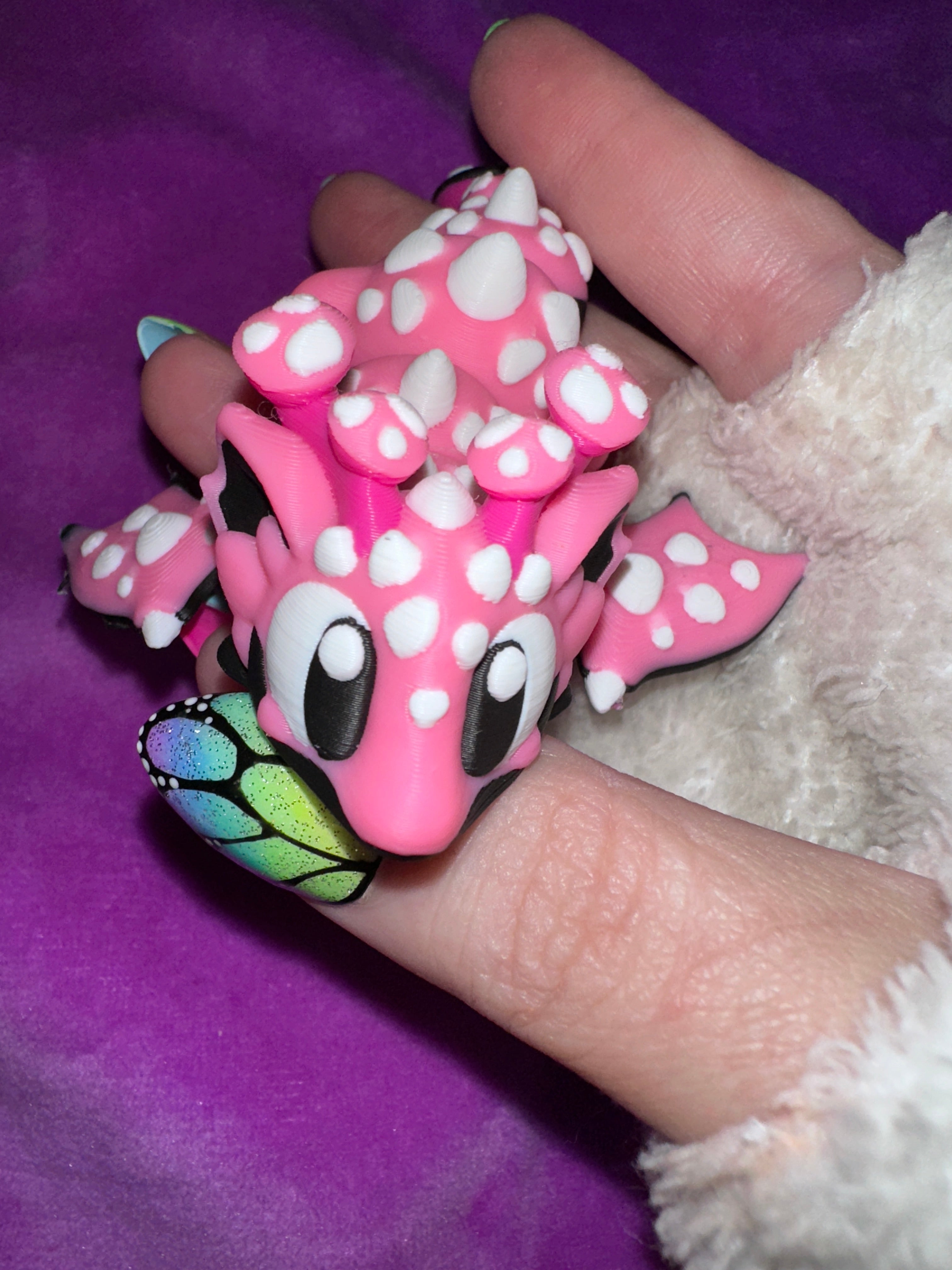 Dragon Champignon - Moyen - Gothic Girly Créations Sortilege