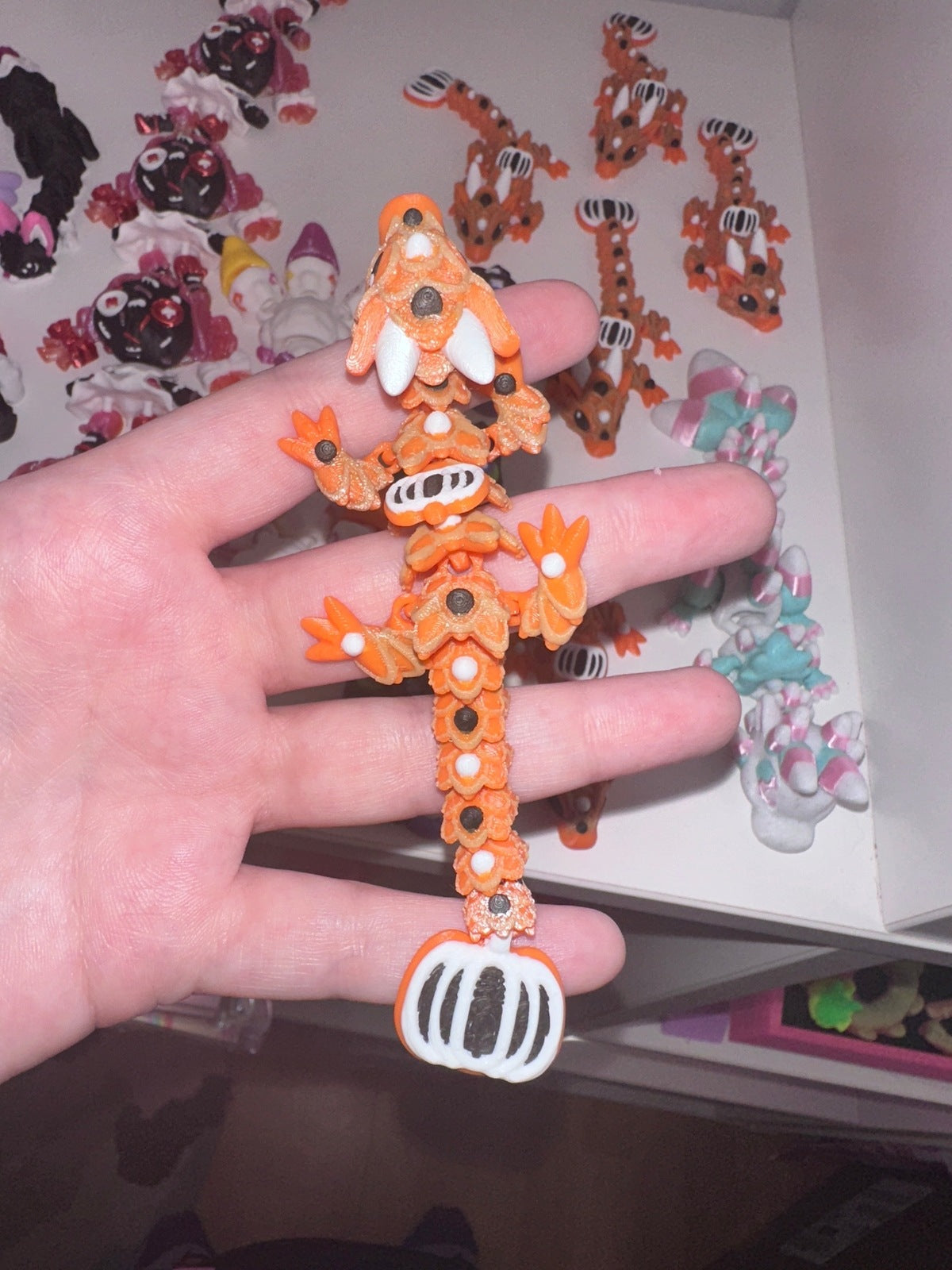 Bébé Dragon Biscuit Citrouilles - Petit - Rêve D’Automne Créations Sortilege