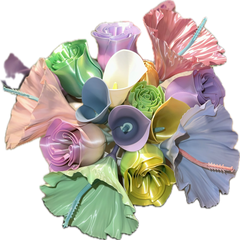 Bouquet De Fleur 3D Sur Mesure - Arrangement Créatif 🌺 Créations Sortilege