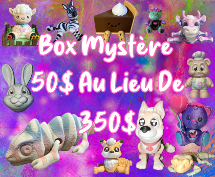 Box Mystère 3D - D'animaux Ultra Rare Créations Sortilege