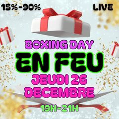 Boxing Day En Feu!!! 🔥🎉 - Live 26 Dec 19h-21h Créations Sortilege