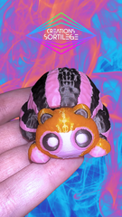 Chat Areigner - Moyen - Goth Corail Luxe Créations Sortilege