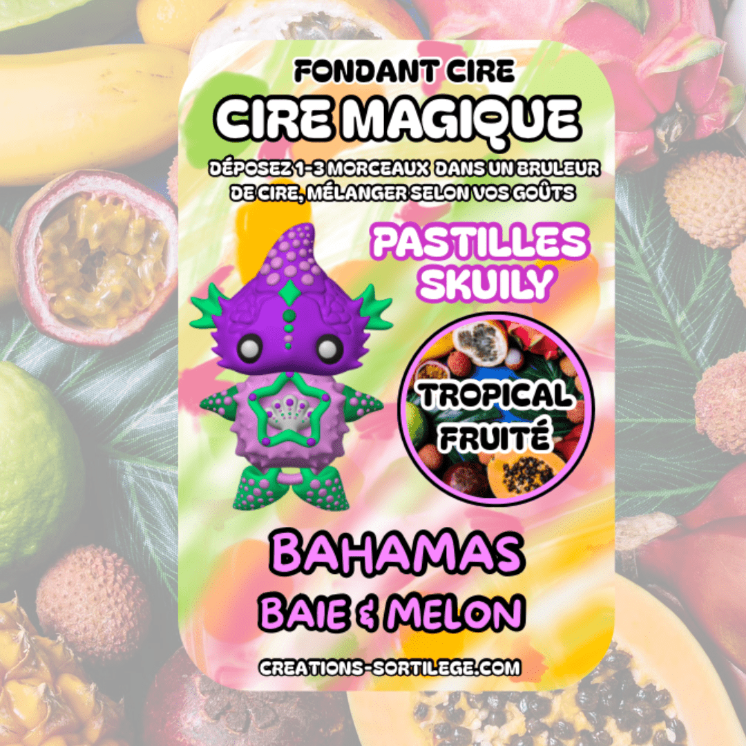 Cire Magique - Bahamas Baie & Melon Créations Sortilege