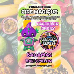 Cire Magique - Bahamas Baie & Melon Créations Sortilege