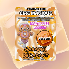 Cire Magique - Caramel Decadent Créations Sortilege